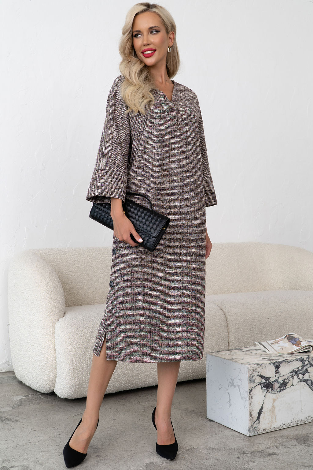 Платье Шарм (мокко) Р11-1251/2