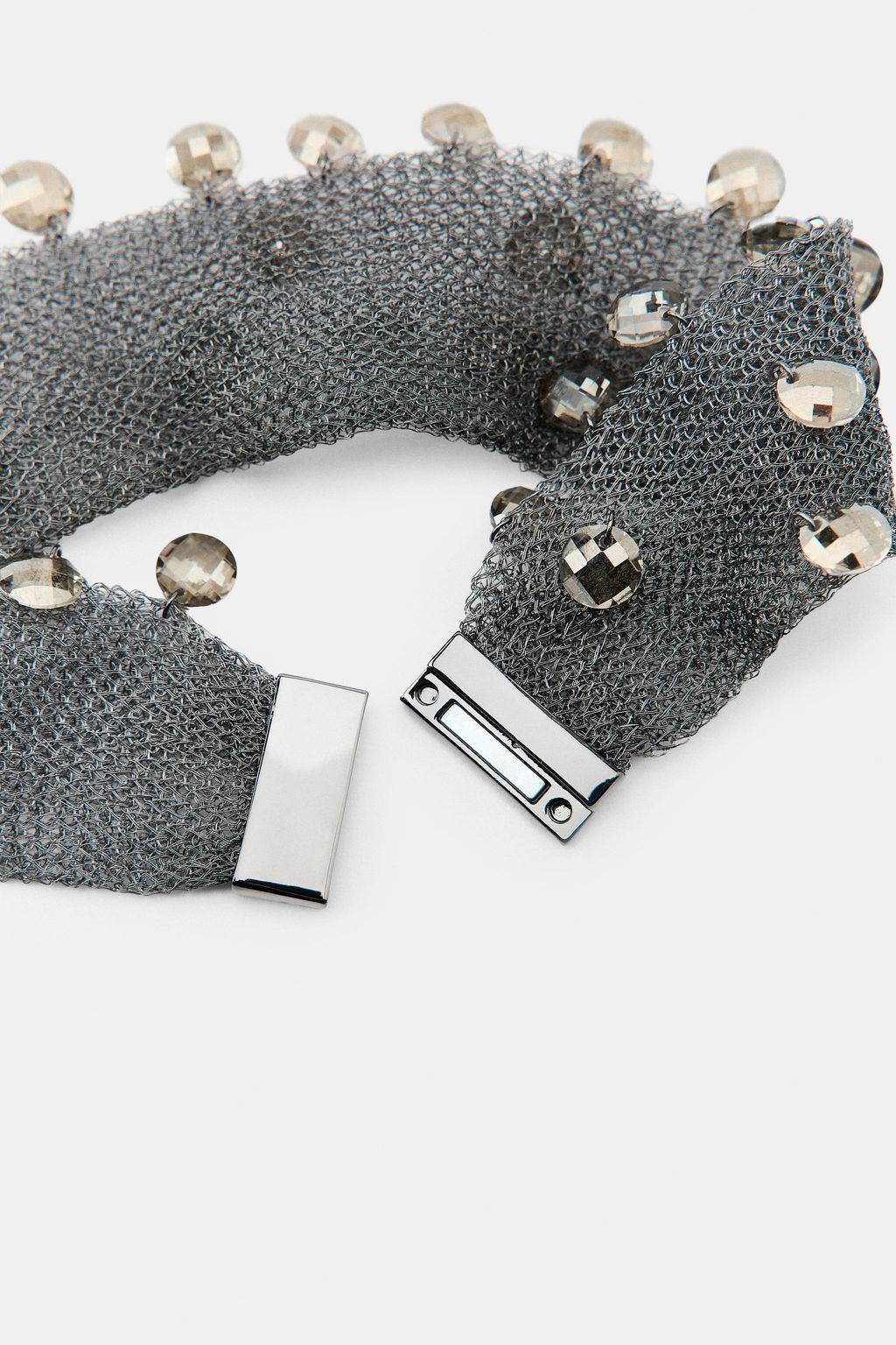 MESH CRYSTAL CHOKER - Zara фото 9