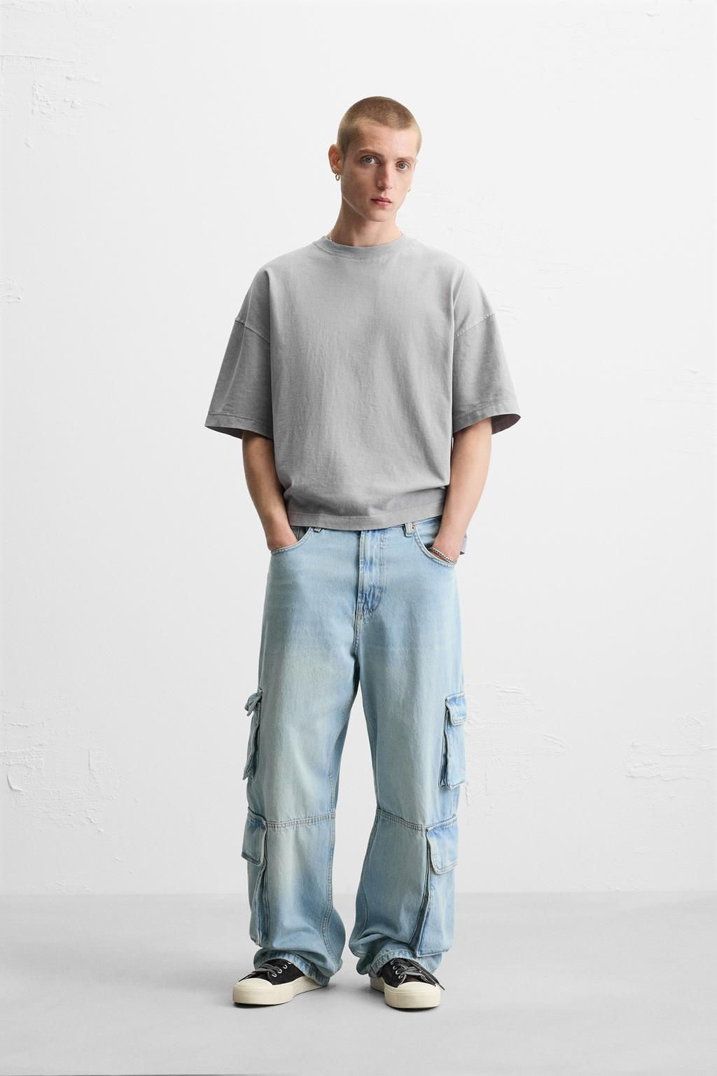 BASIC BOXY FIT T-SHIRT - Zara фото 25