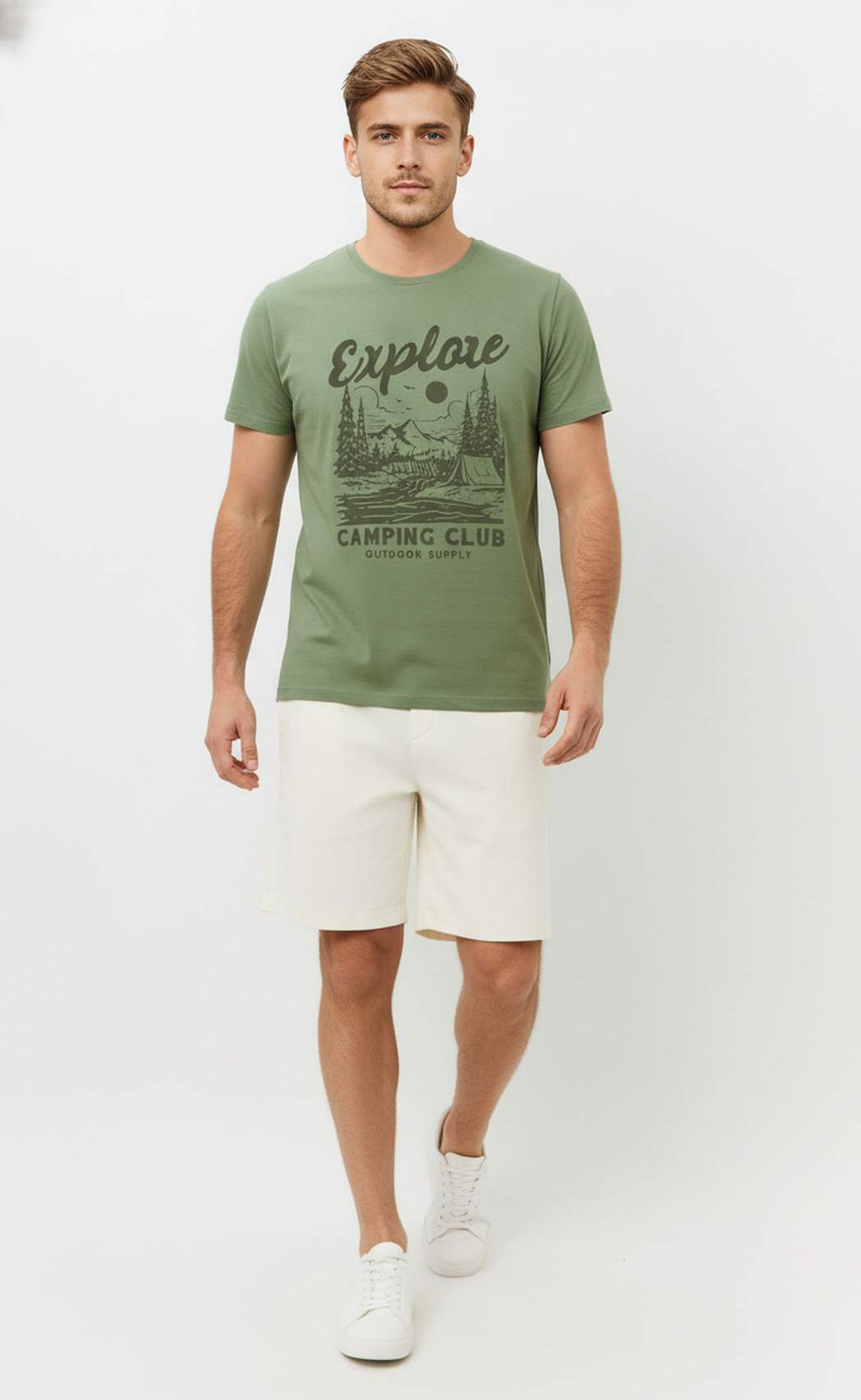 Футболка F611-06-927 green - Fine joyce фото 7