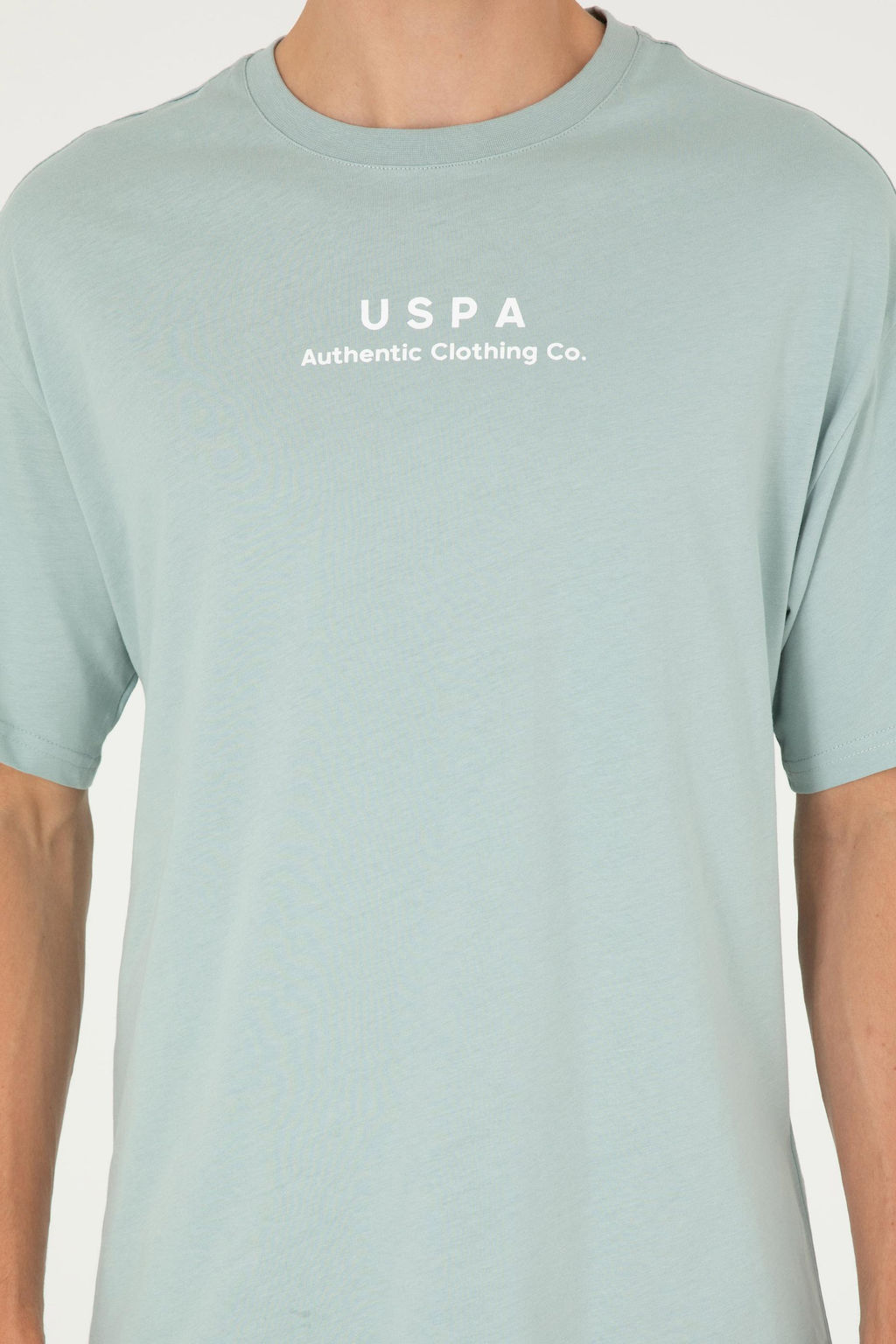 Мужская футболка водно-зеленого цвета Неожиданная скидка в корзине - U.s. polo assn фото 6