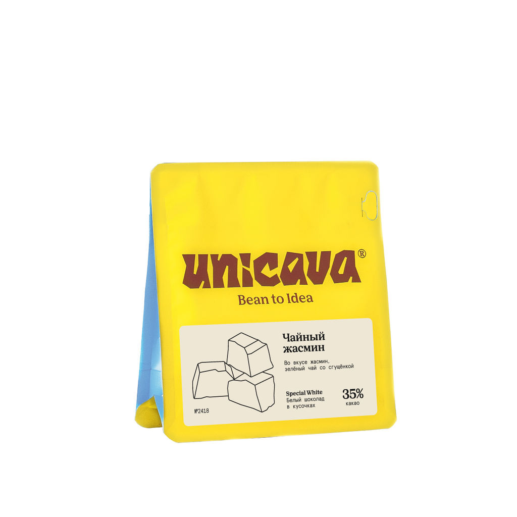 Чайный жасмин, белый шоколад 35 %