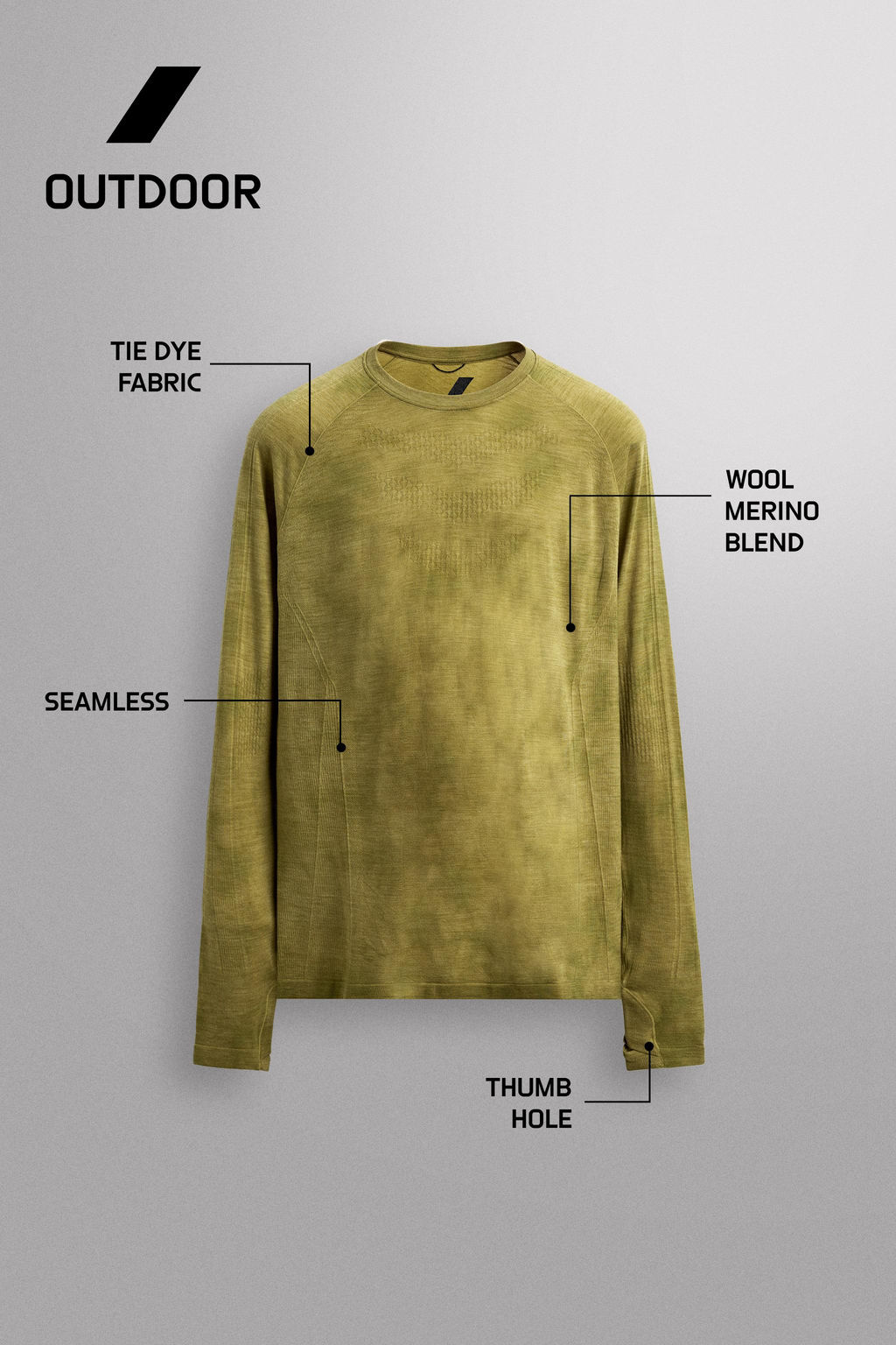 WOOL BLEND BASE LAYER T-SHIRT - Zara фото 8