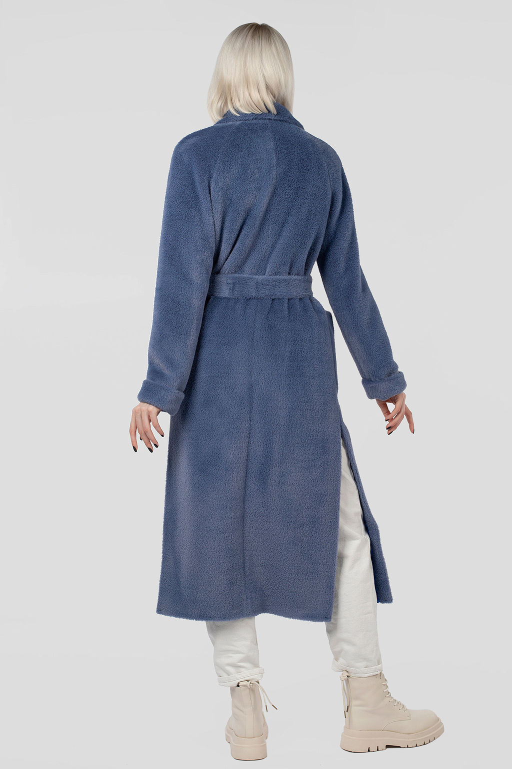 01-11594 Пальто женское демисезонное Classic Reserve (пояс) - El podio фото 5