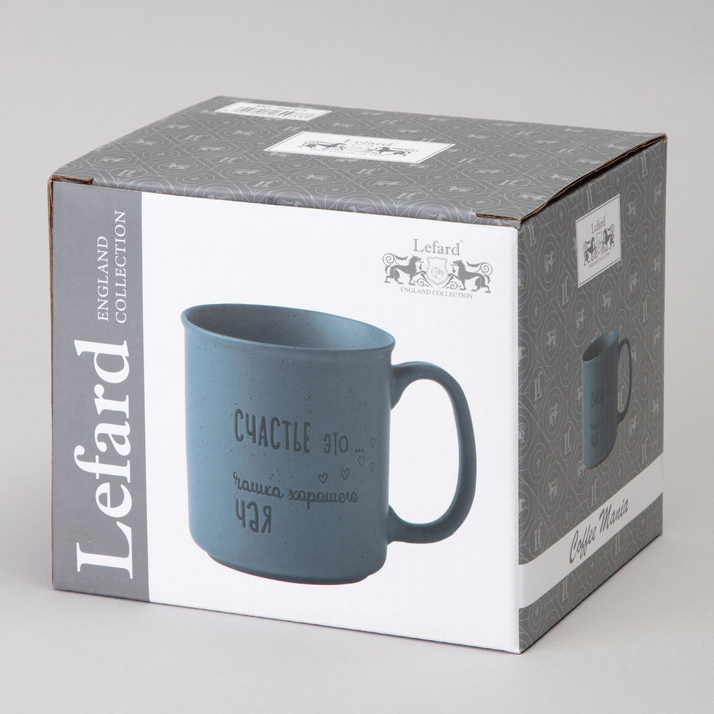 КРУЖКА ЛЮБЛЮ СЕБЯ И ЧАЙ 530 МЛ - Lefard фото 2