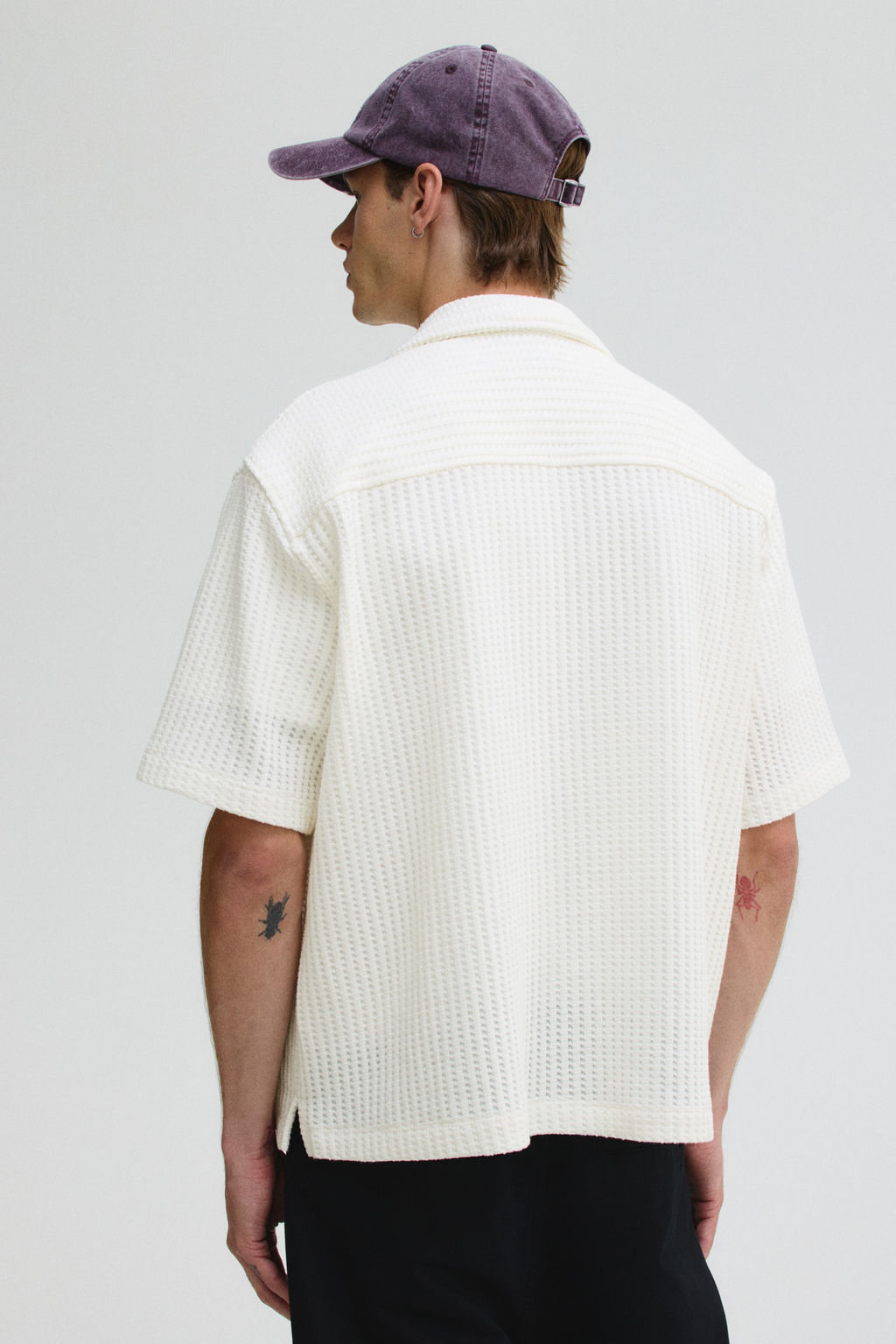 Camisa resort gofrada Loose Fit - H&m фото 5