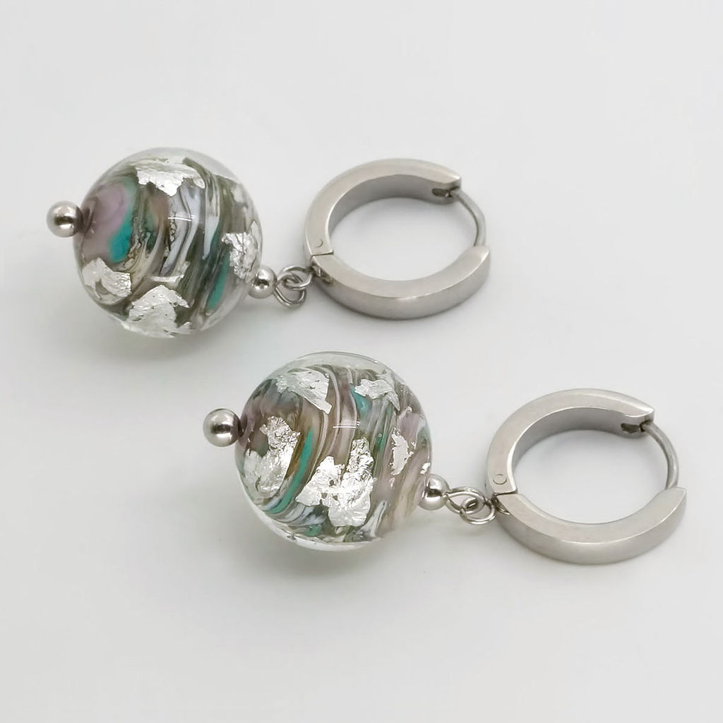 Серьги из муранского стекла - Vloes фото 2