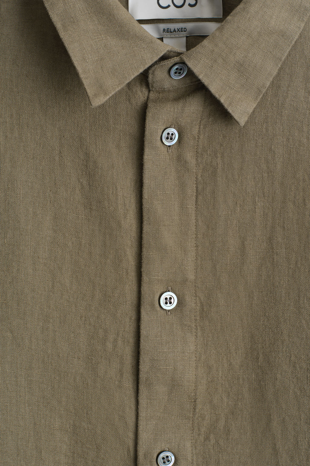 CAMISA DE LINO RELAXED FIT - H&m фото 6