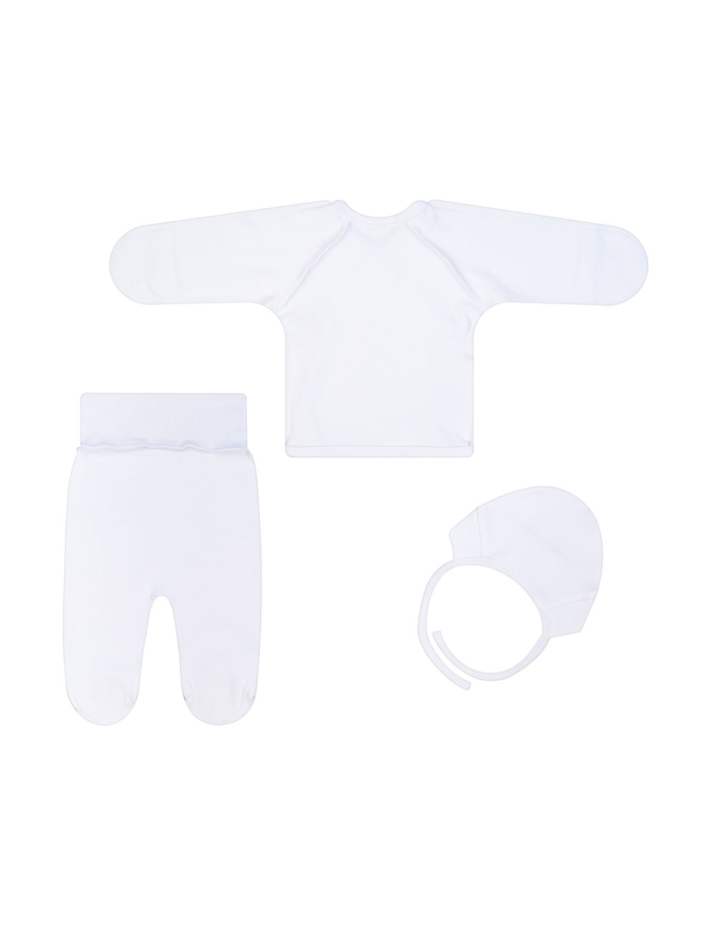 Комплект ясельный белый зайки 730п (56, 38)