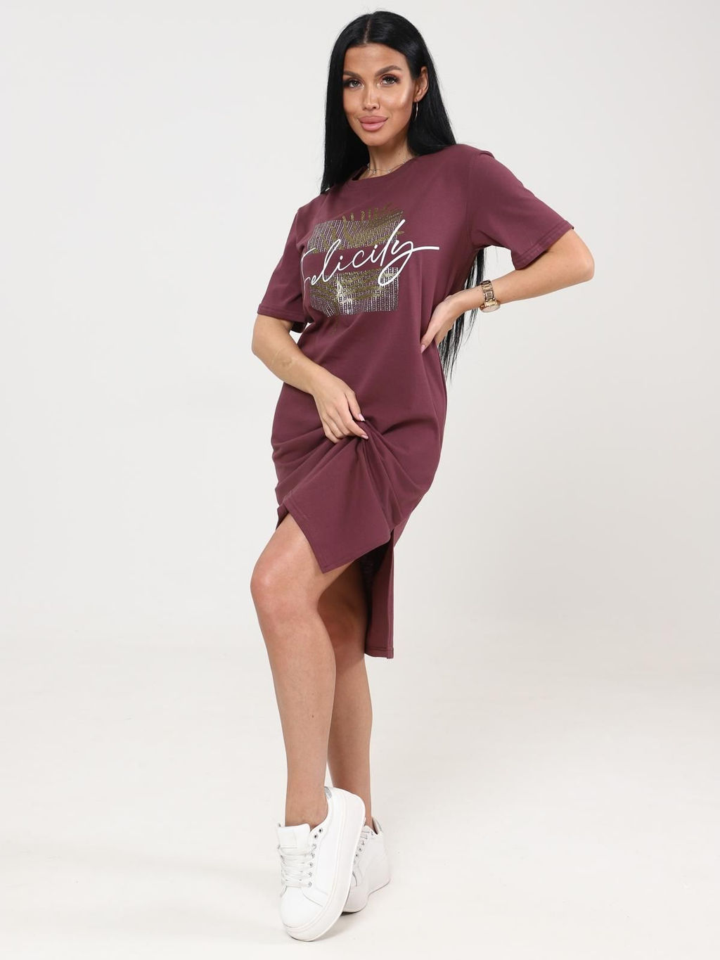 IV-CAPRIZ Сингонум - туника лиловый