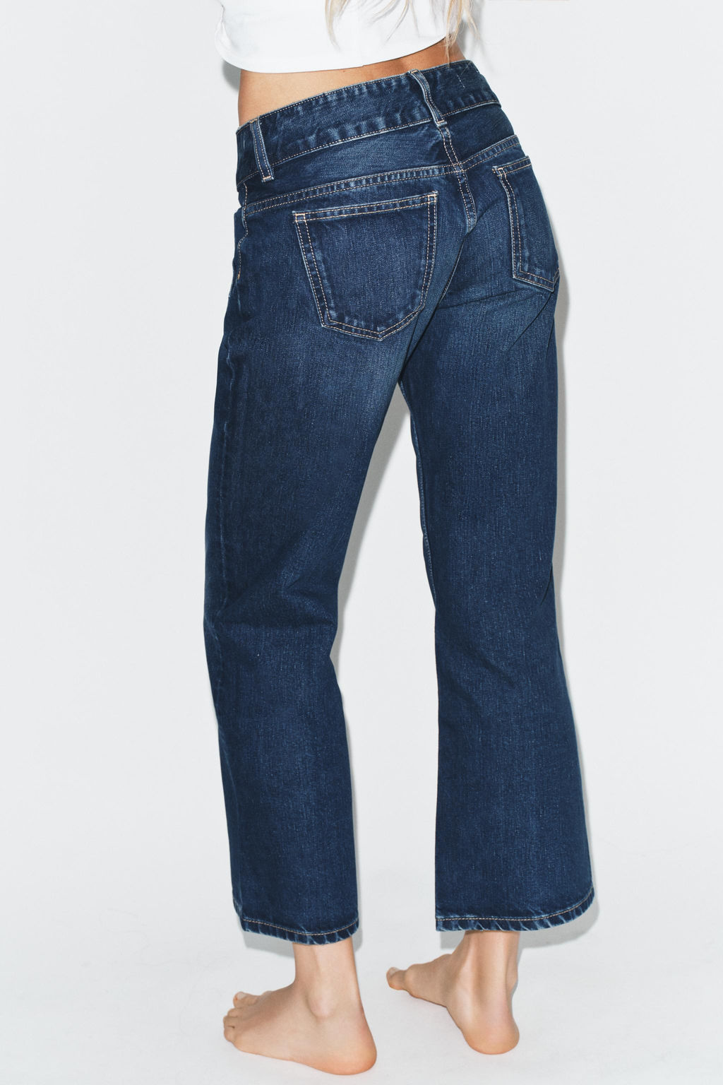 JEANS TRF TIRO BAJO BOLSILLOS / Marino - Zara фото 5