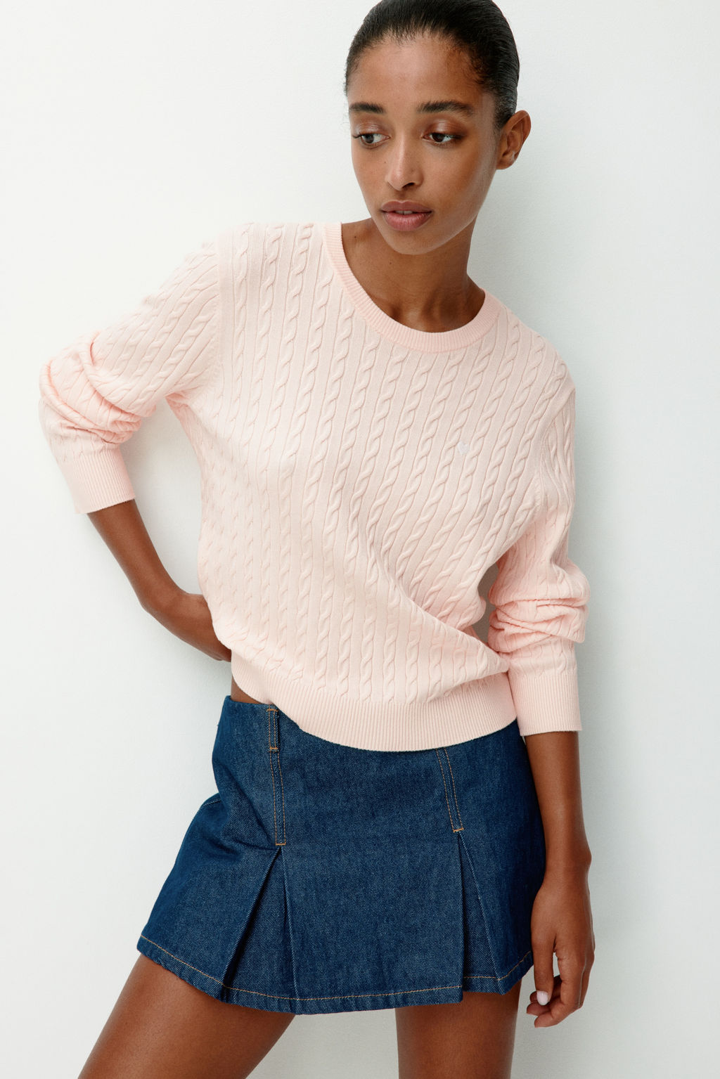 Jersey en punto trenzado - H&m фото 2