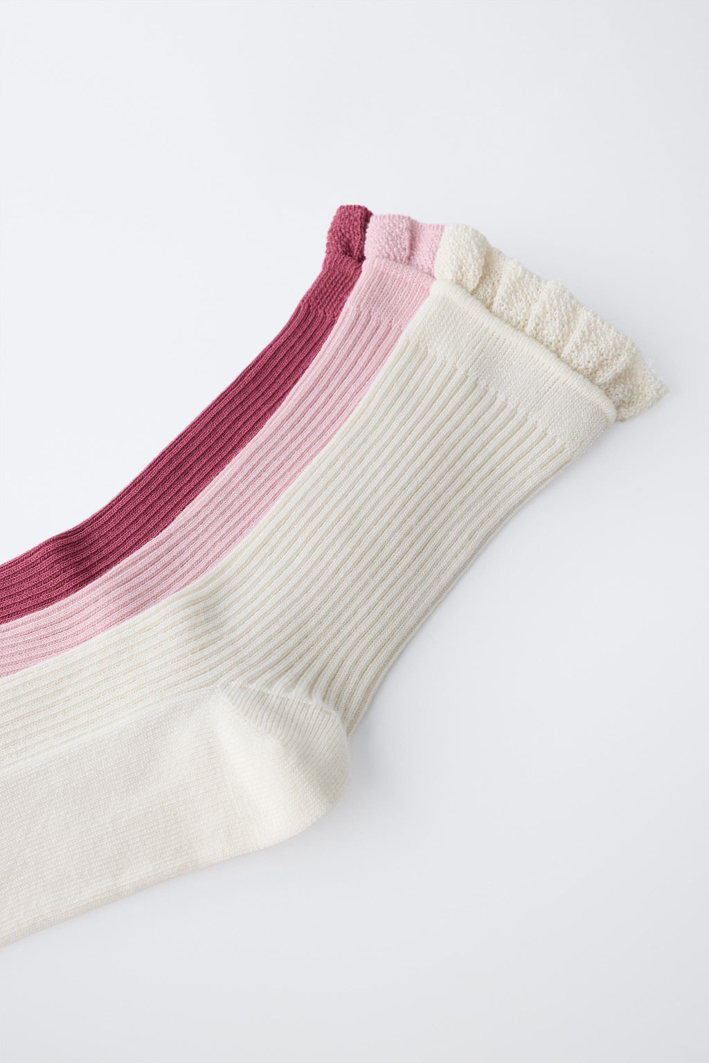 THREE-PACK OF LONG TERRY SOCKS - Zara фото 2