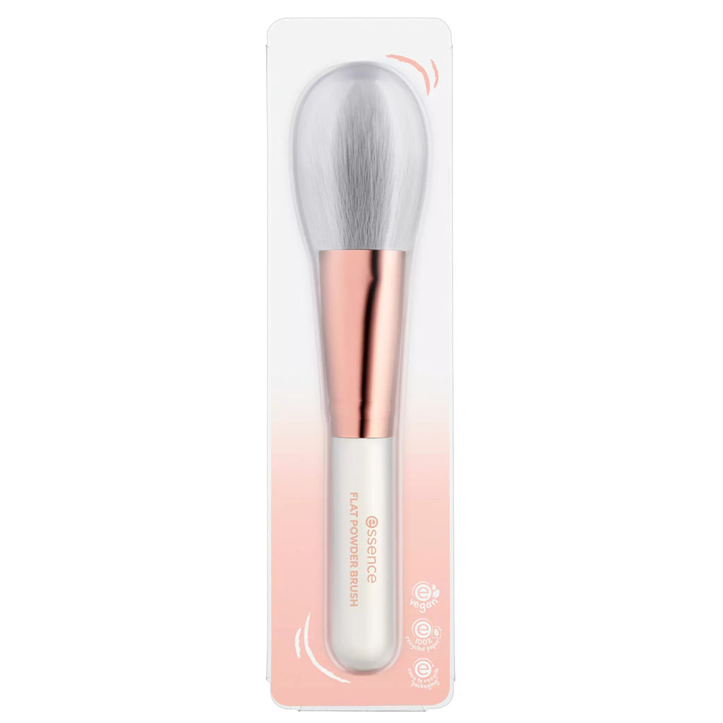 essence Кисть косметическая для пудры flat powder brush