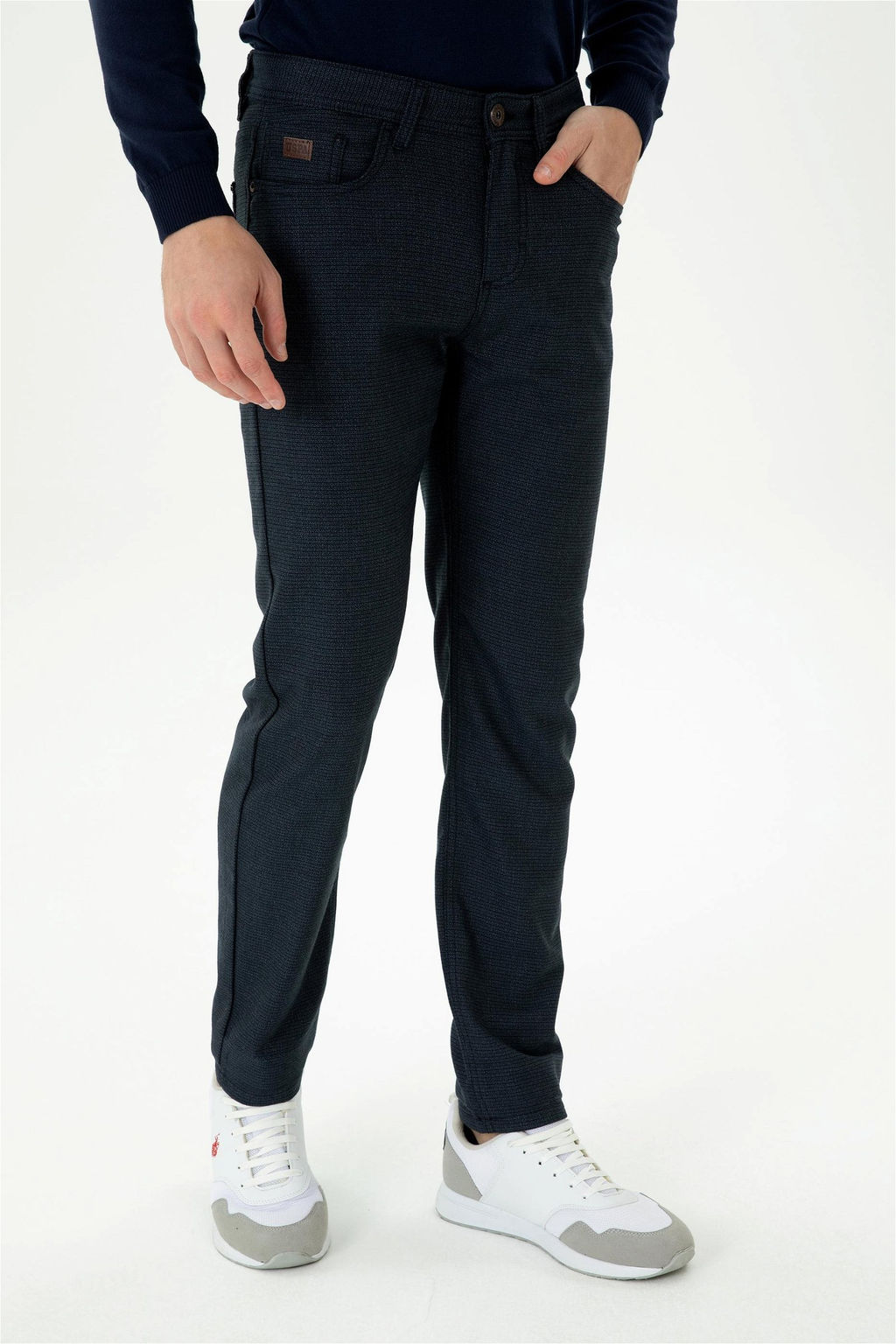 U. S. Polo Assn Мужские темно-синие брюки из плотной ткани Неожиданная скидка в корзине - U.s. polo assn фото 9