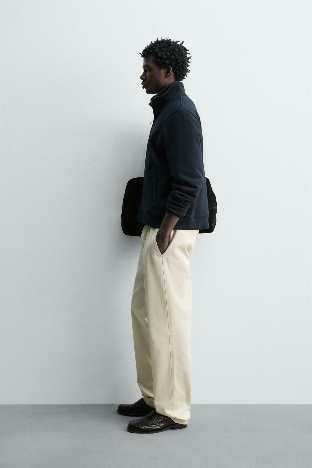 HEAVYWEIGHT ZIP-UP SWEATSHIRT - Zara фото 12