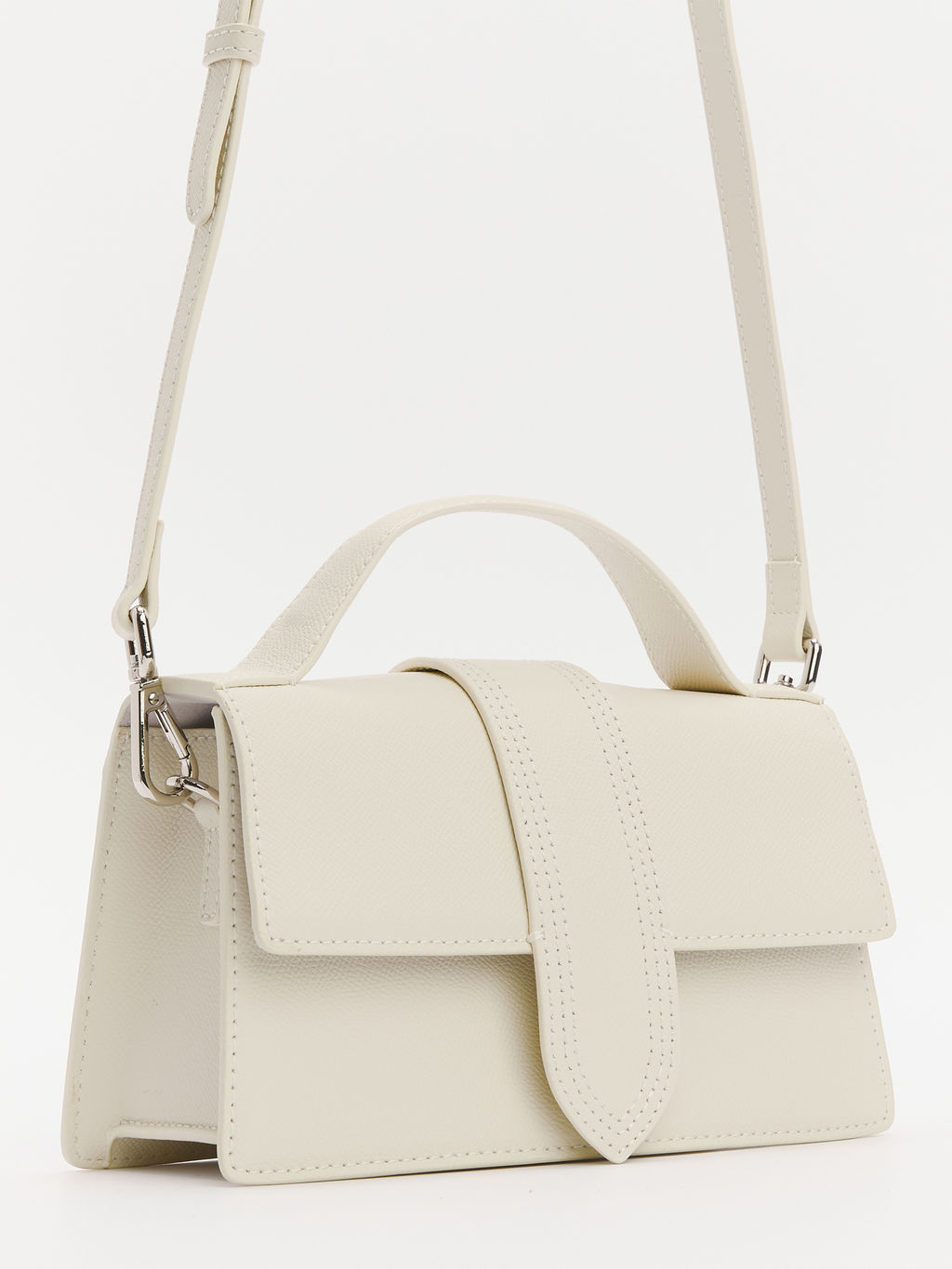 Женская сумка с ручками TENDANCE Артикул 4248394, молочно-бежевый фото 3
