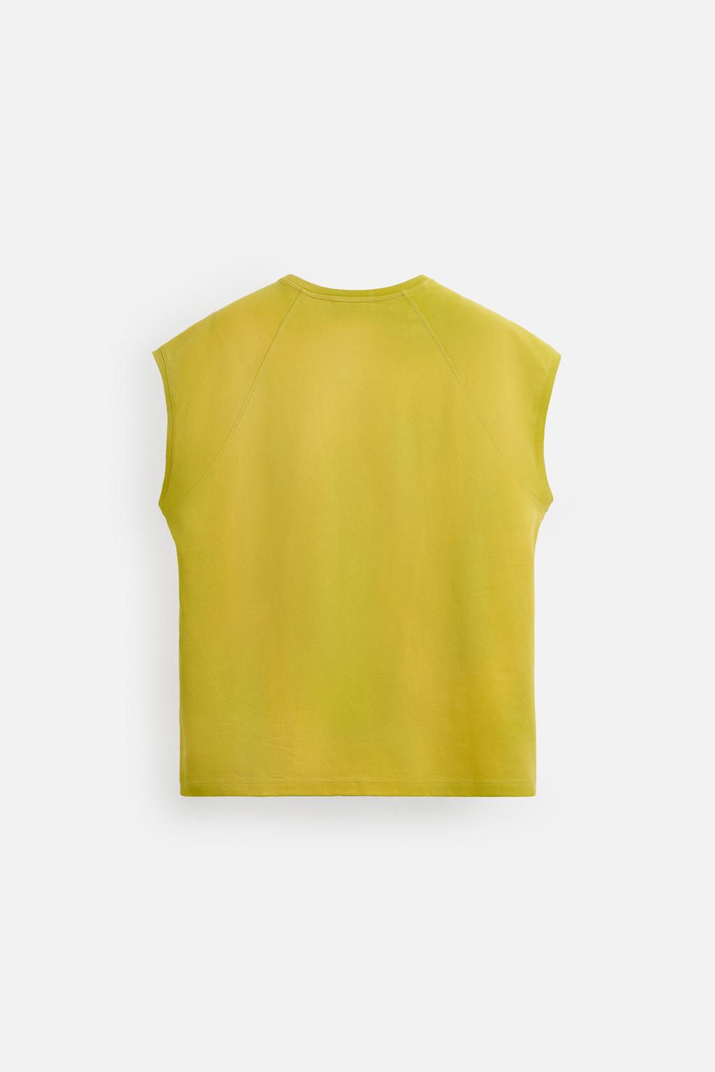 RELAXED FIT TANK TOP - Zara фото 8