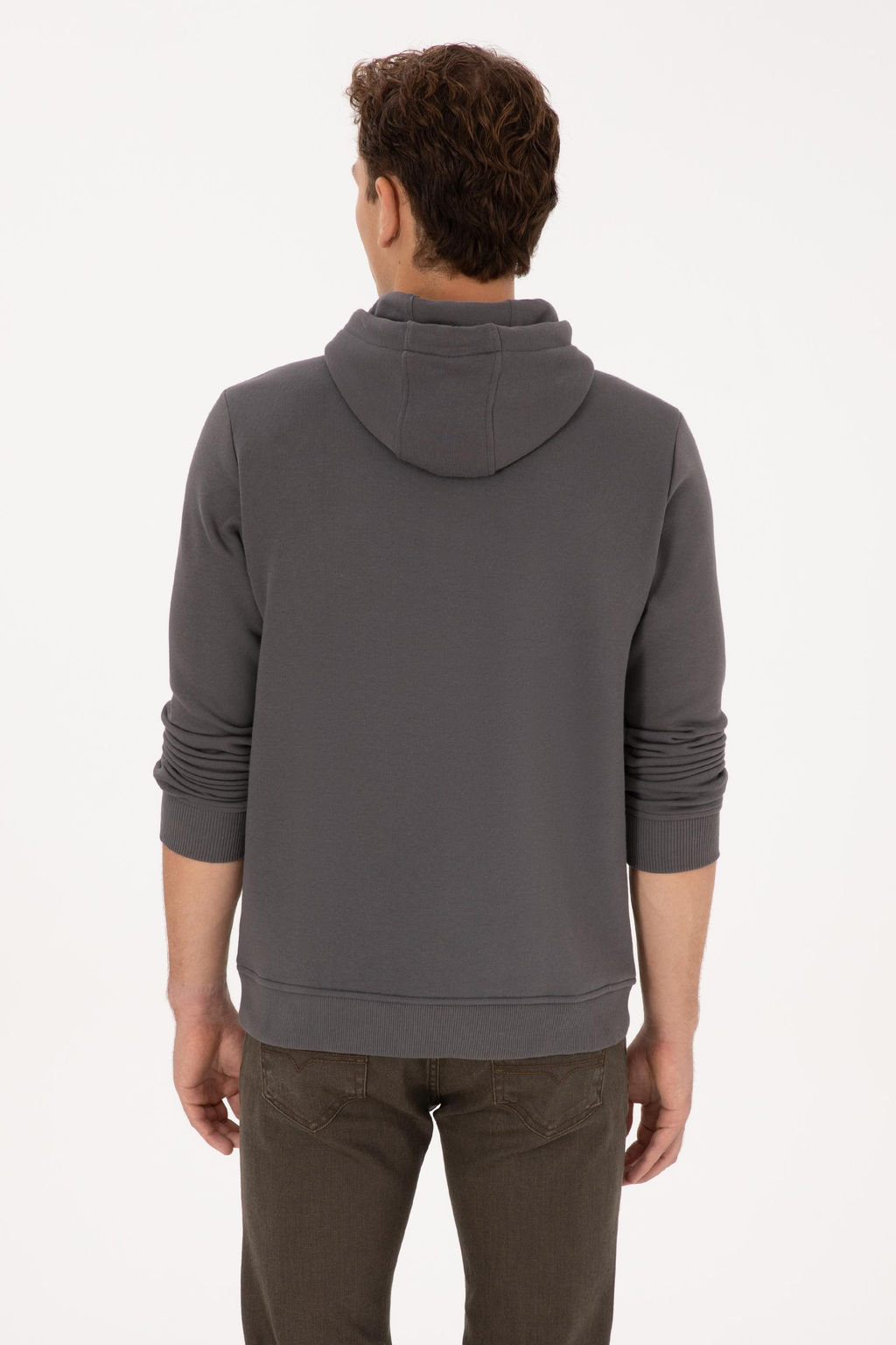 Erkek Gri Sweatshirt - U.s. polo assn фото 5