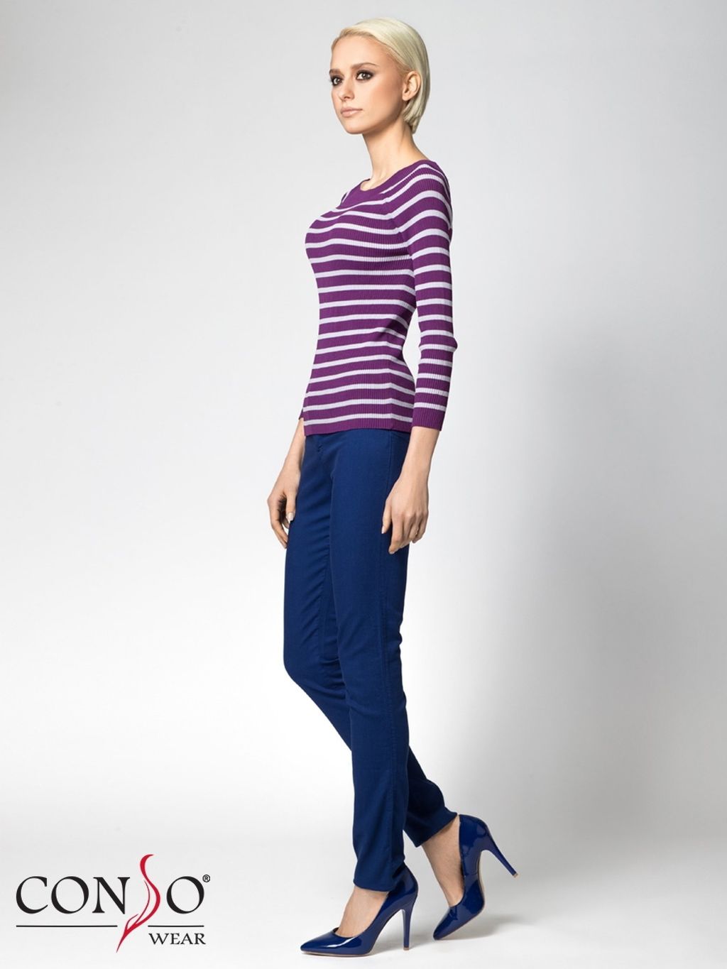 Conso/KWJS180722 - grappa/lilac Джемпер женский фото 2