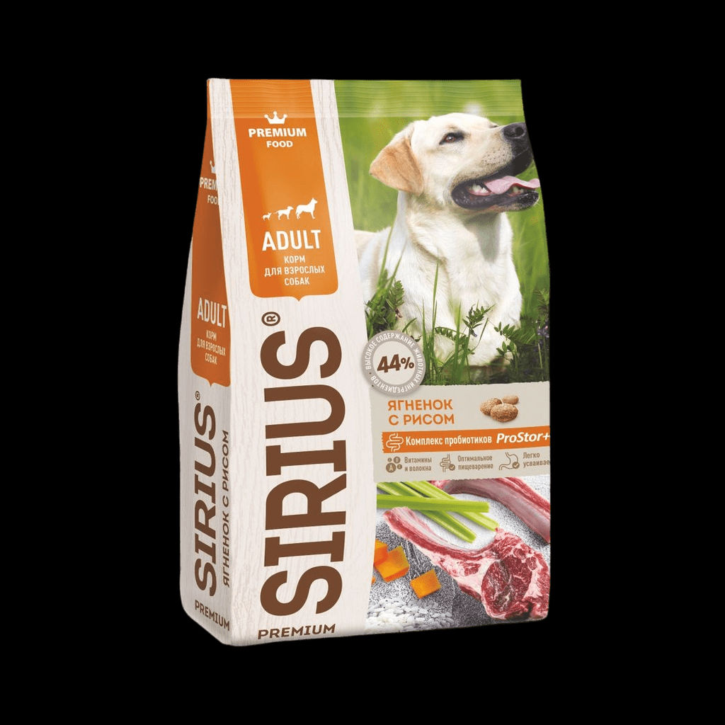 Сухой корм для собак, ягненок с рисом 91837/81863