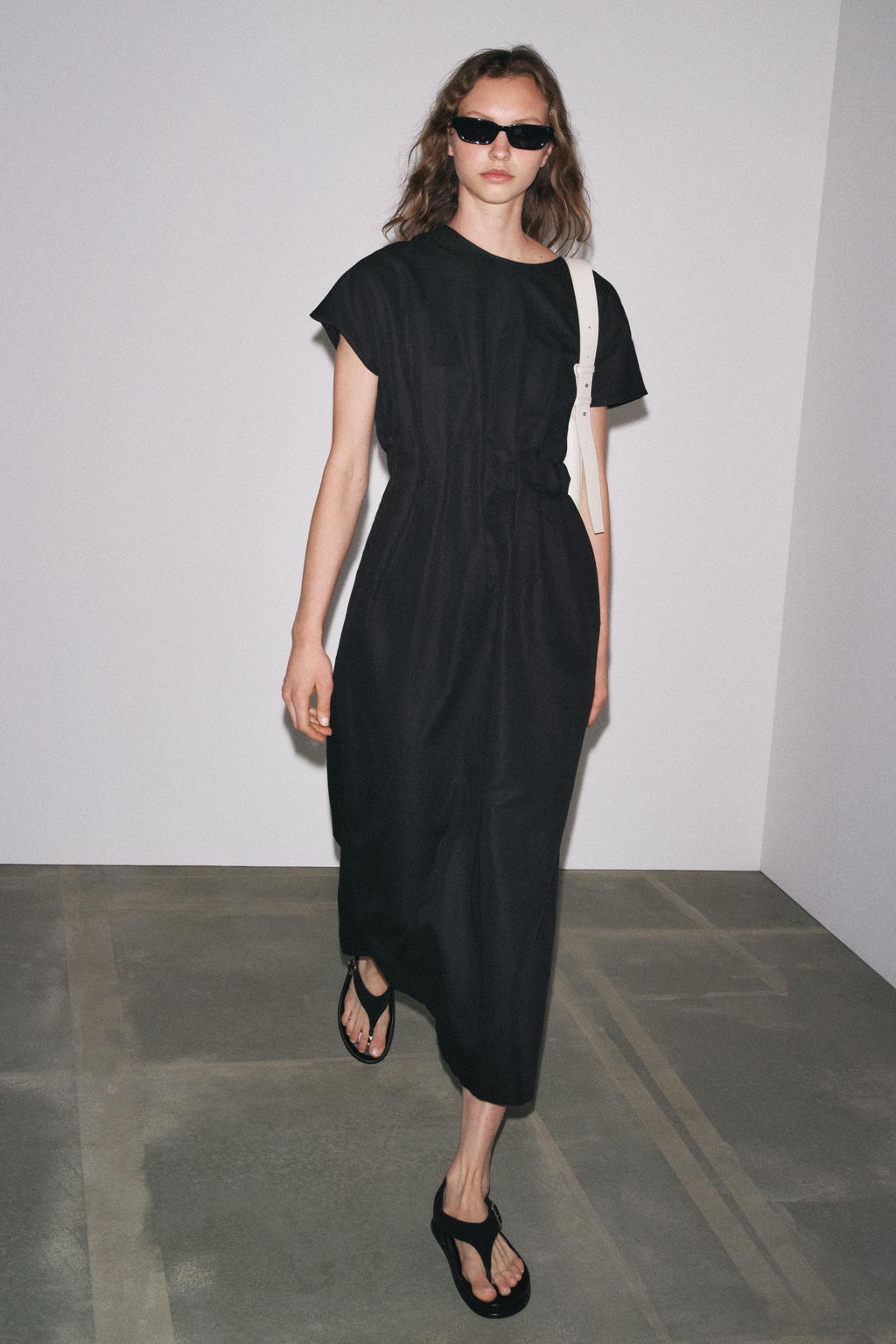 ZW COLLECTION PLEATED MIDI DRESS - Zara фото 24