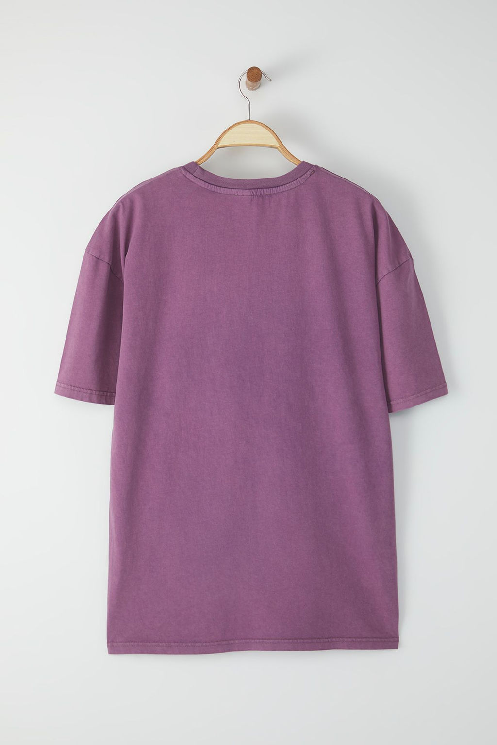 TRENDYOL MAN Premium Antrasit Oversize/Genis Kesim Soluk Efektli %100 Pamuklu T-Shirt TMNSS23TS00153 - Trendyolmilla фото 35