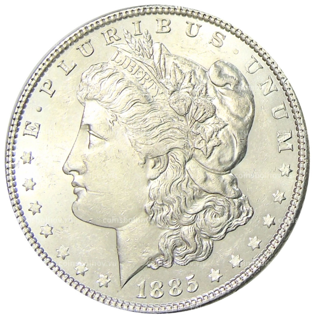 1 доллар 1885 года США Доллар Моргана