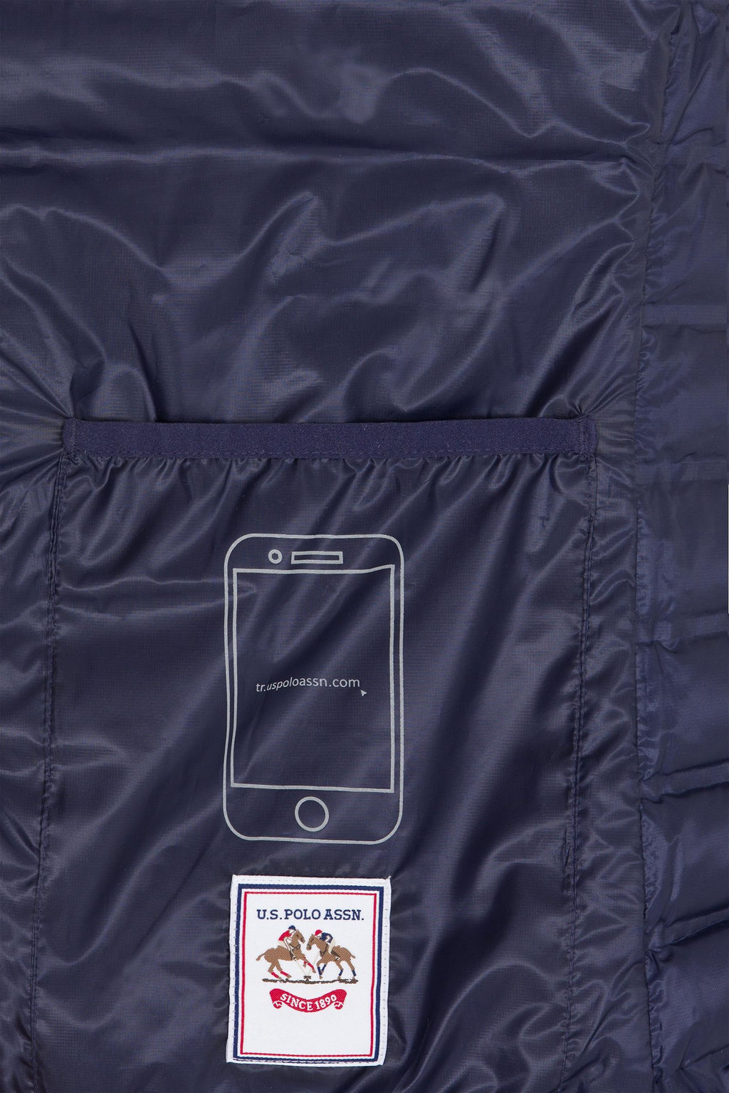 Женское темно-синее пальто - U.s. polo assn фото 14