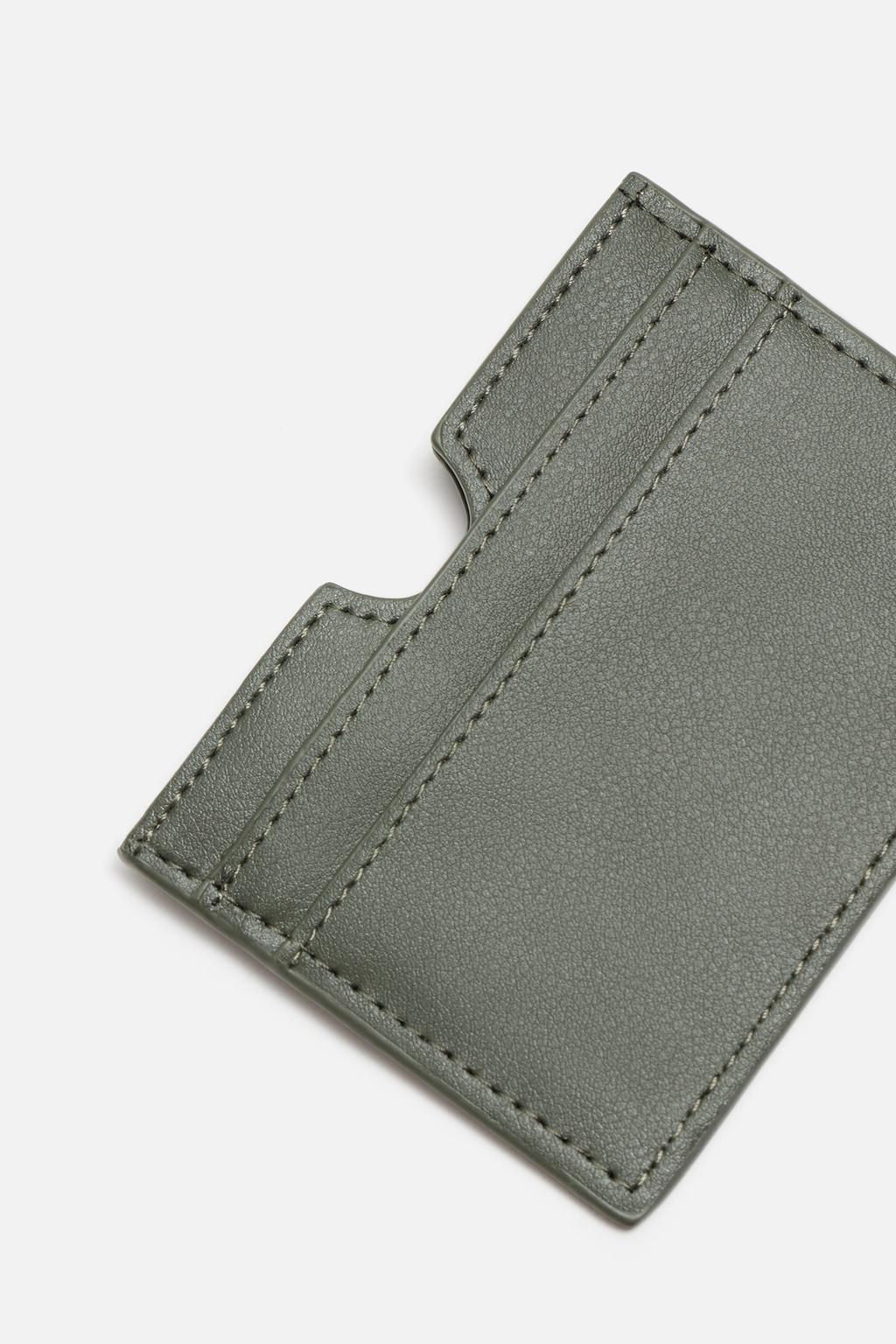 PLAIN CARD HOLDER - Zara фото 7