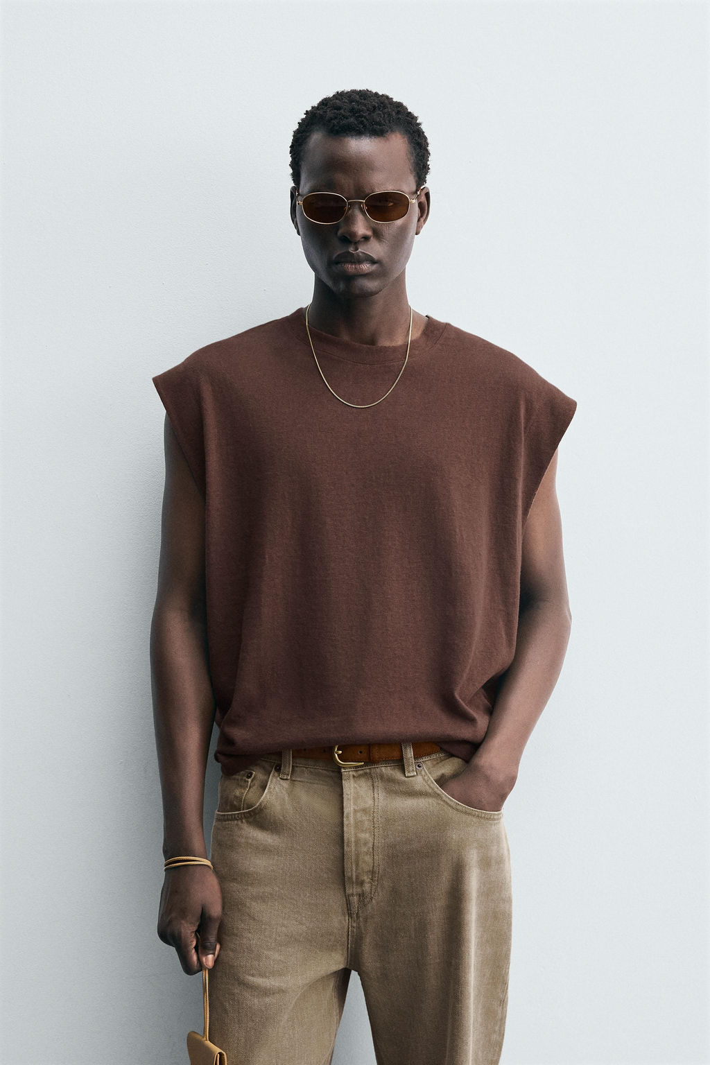 RELAXED FIT TANK TOP - Zara фото 2
