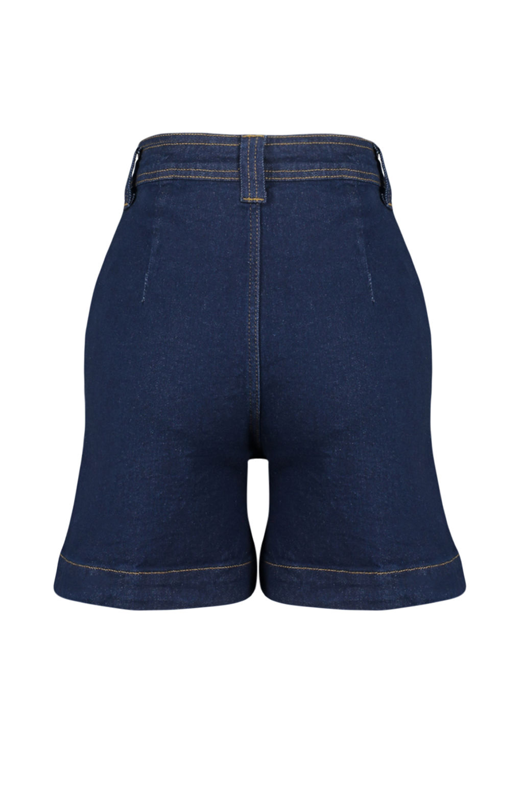 Mavi Fitted Dikis Detayl? Yuksek Bel Denim Sort TWOSS24SR00015 - Trendyolmilla фото 8