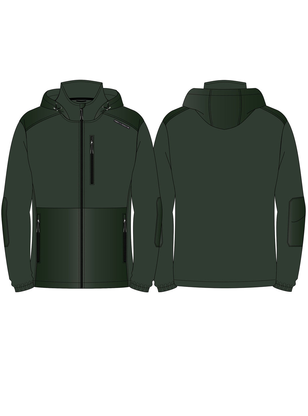 Толстовка мужская 511M-RR-1815 RED-N-ROCKS1815 - Red-n-rock's фото 4