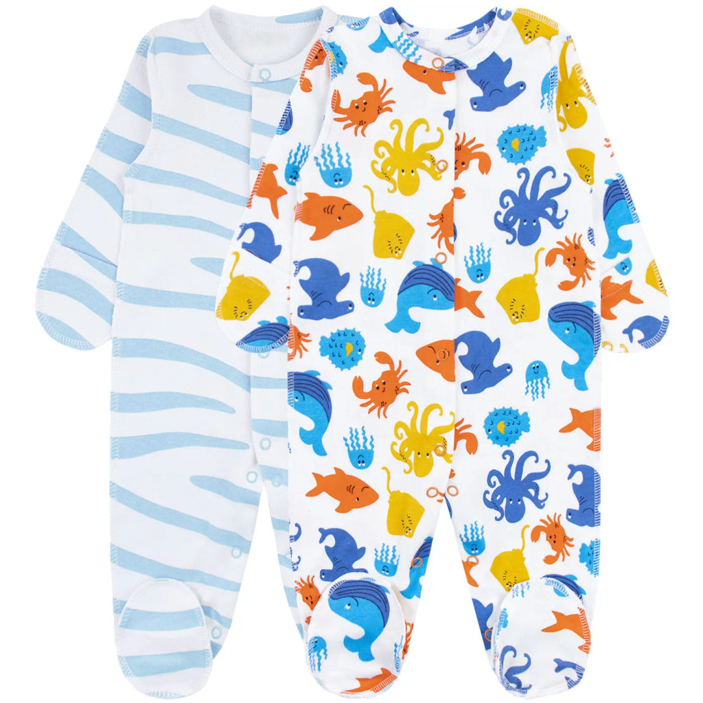 Комплект комбинезонов интерлок 2 шт 1335200305 - Youlala фото 8