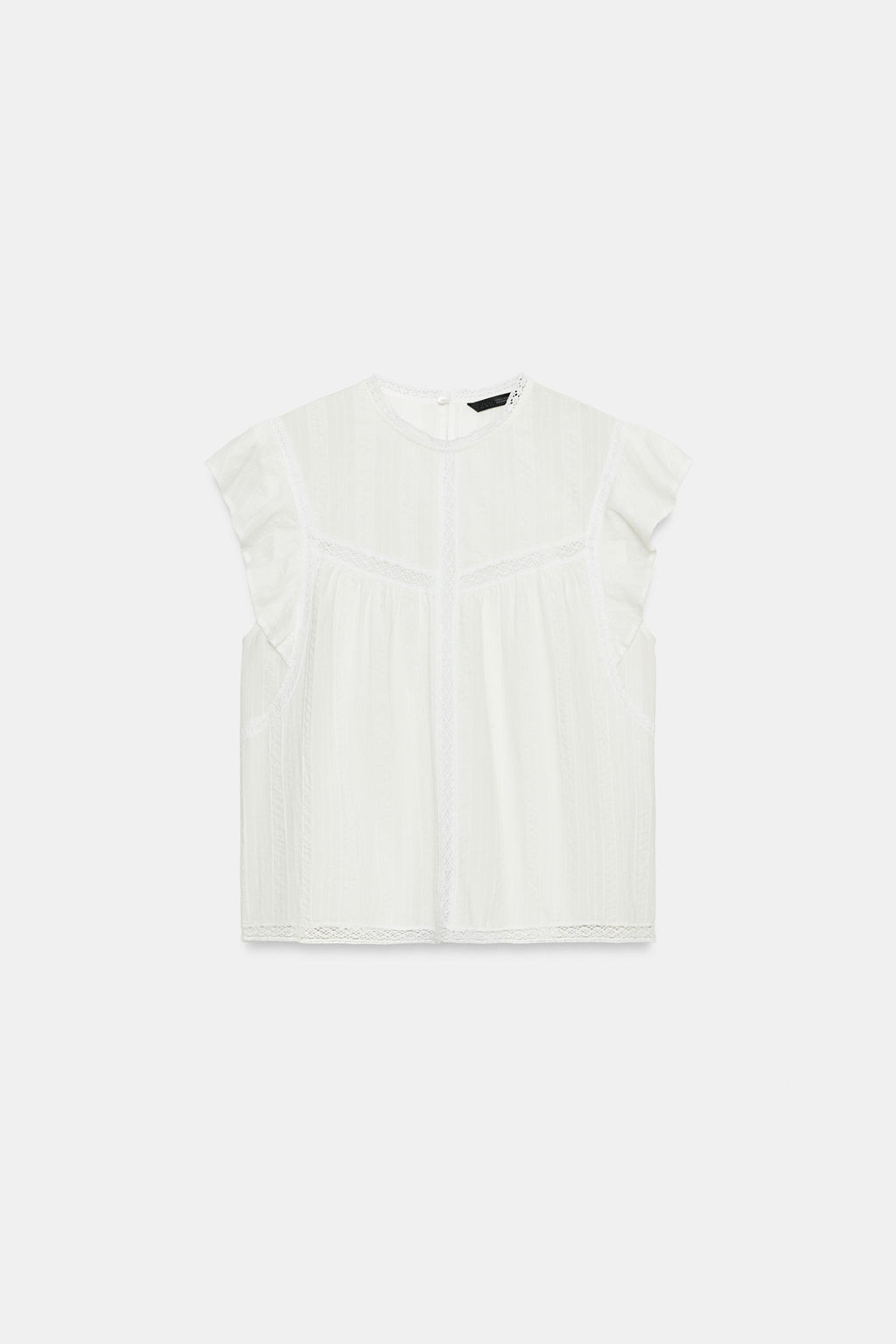 TOP ROM?NTICO ENTREDOSES / Crudo - Zara фото 7