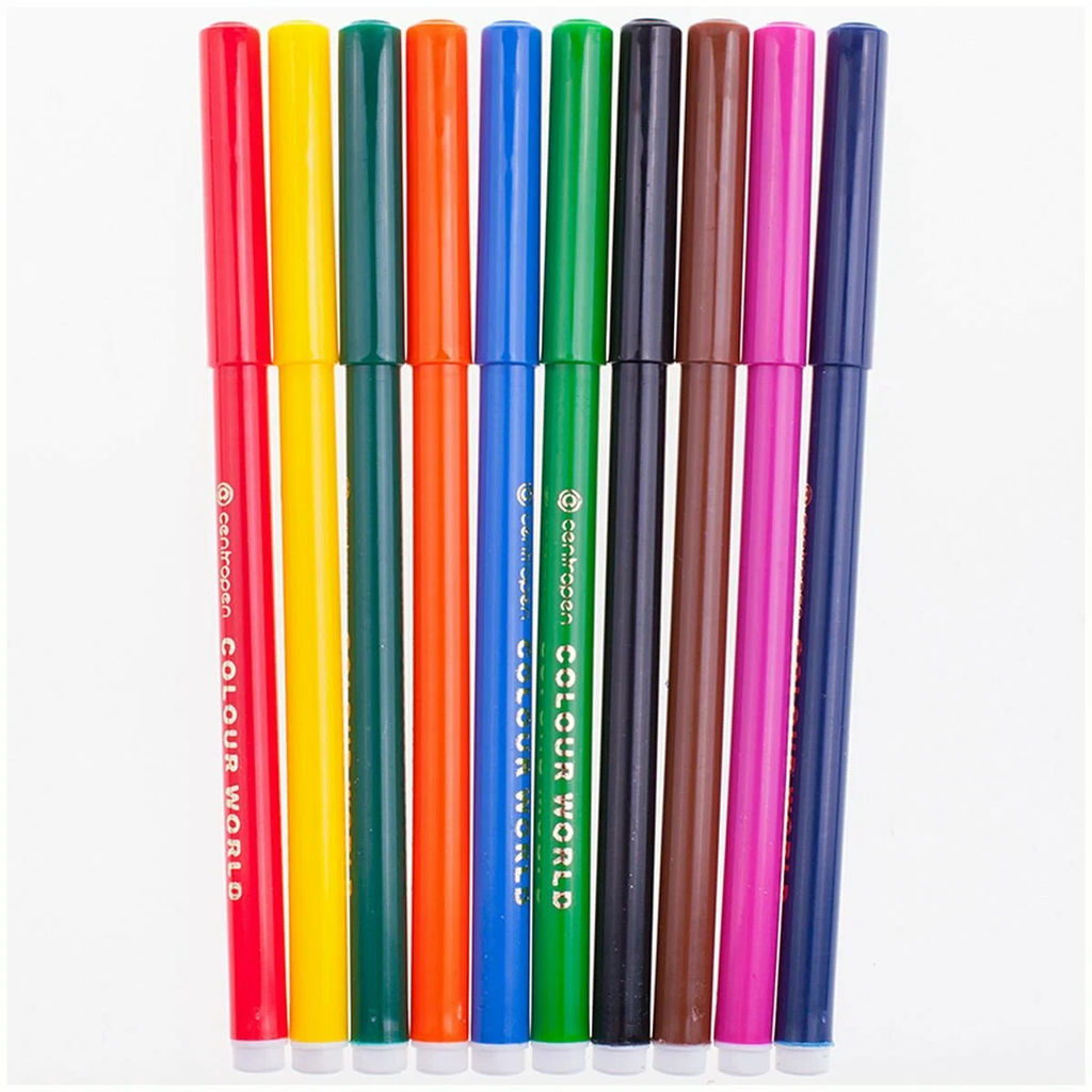 Centropen Набор цветных фломастеров COLOUR WORLD TP 7550/10 10 цв 7550/10- 7 7550 1094