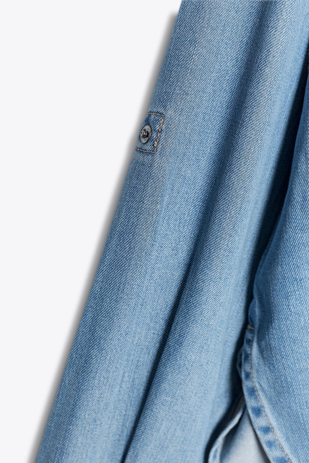 OVERSIZED DENIM SHIRT - Zara фото 9