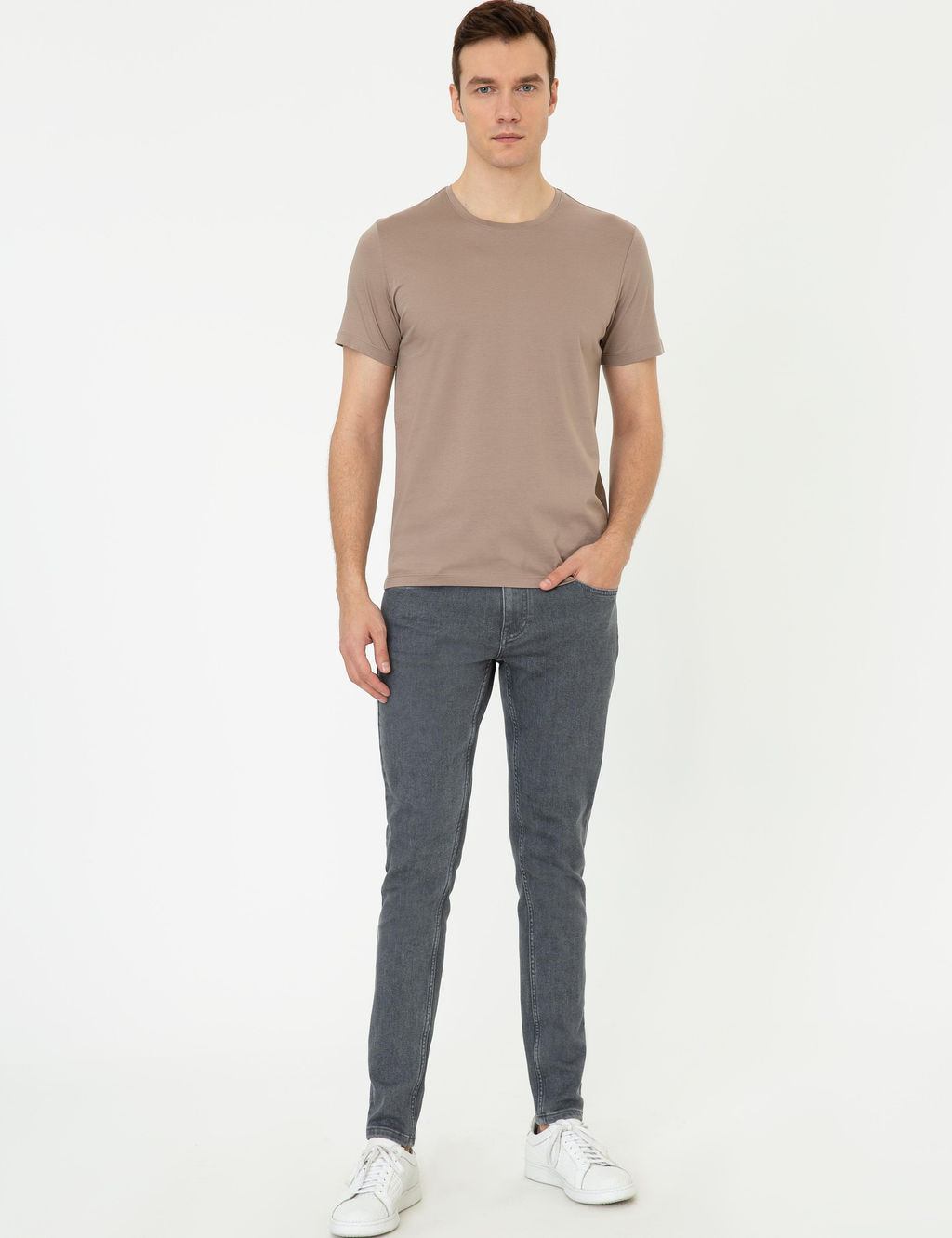 Норковая облегающая базовая футболка - Cacharel фото 4