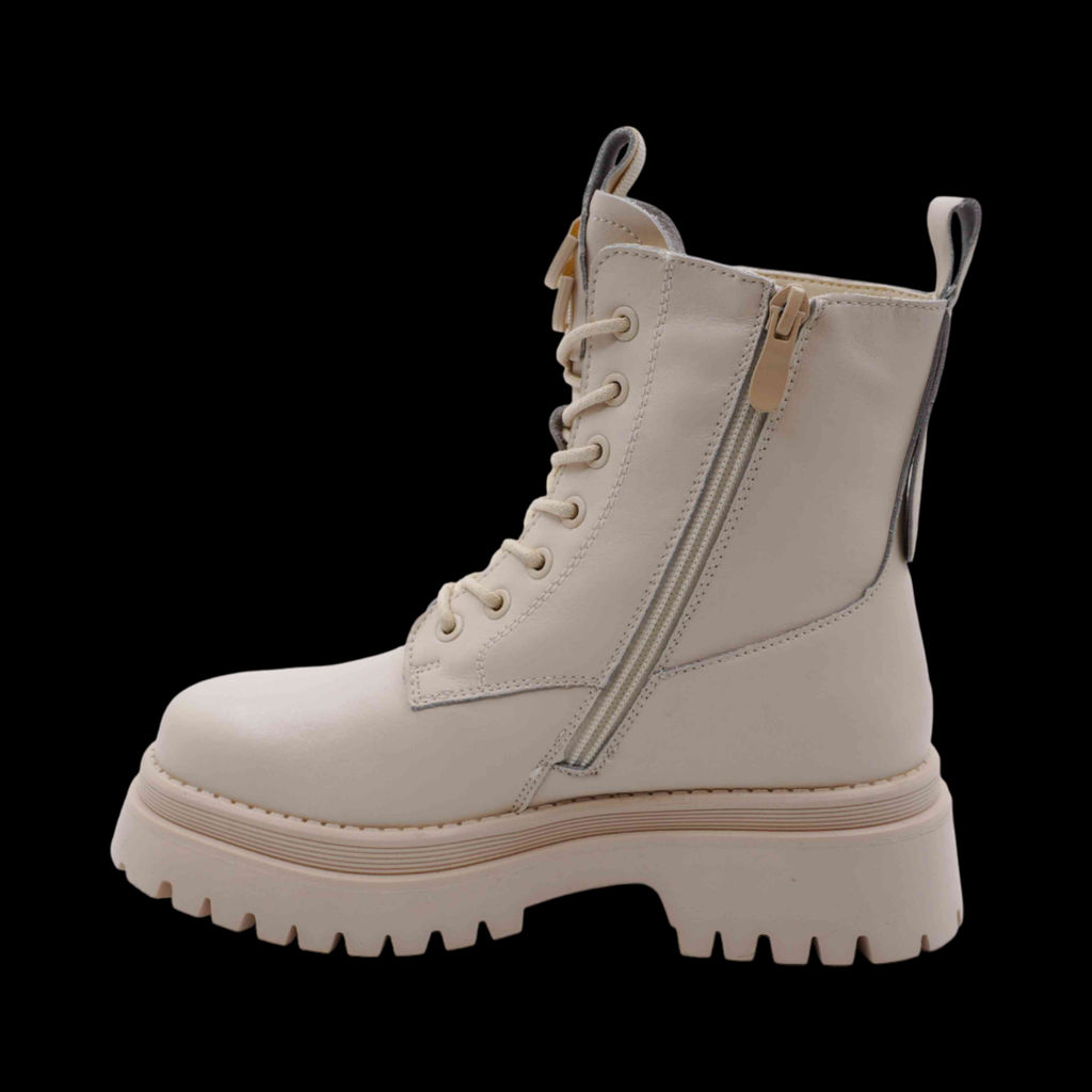 Ботинки на меху PL291-2 бежевые