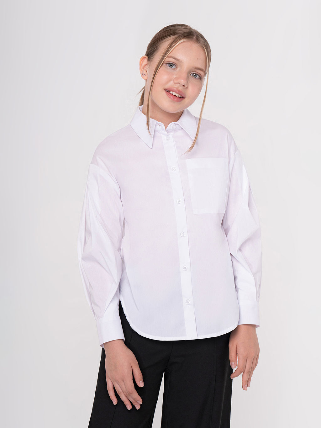 Блузка с длинными рукавами - Смена фото 3