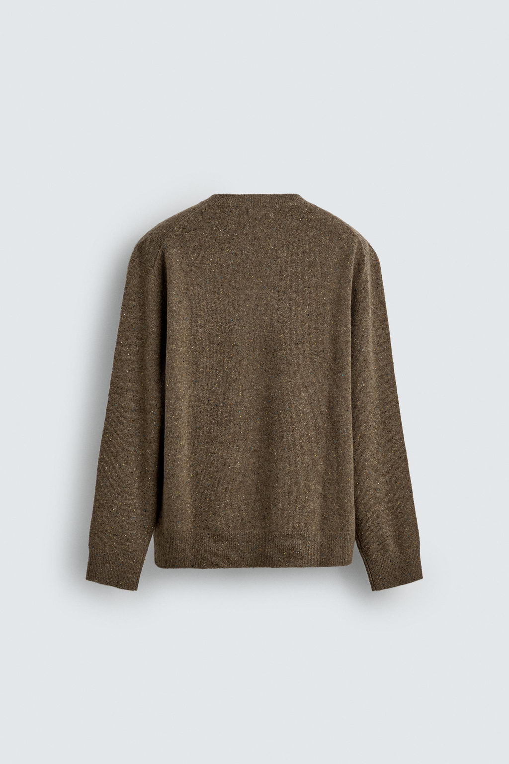 WOOL BUTTON-UP JUMPER - Zara фото 8