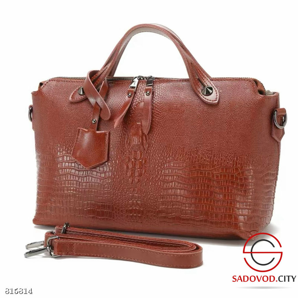 Сумка женская из кожи с доп.ремнем - Bruno фото 13