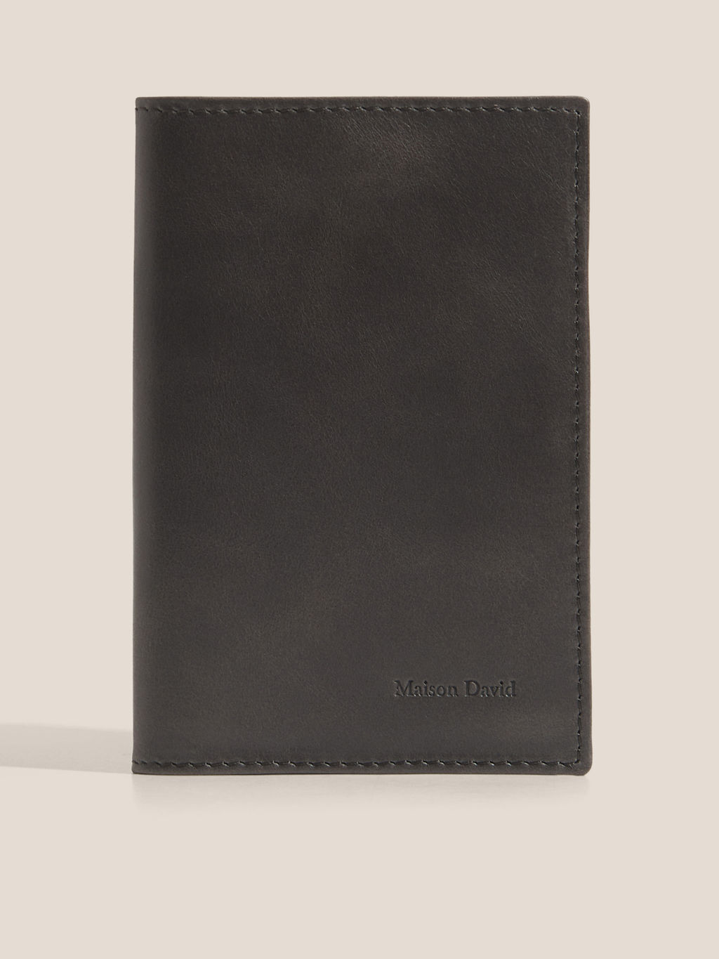 Обложка для паспорта MAISON DAVID PASSPORT COVER Артикул 4863642, серо-коричневый