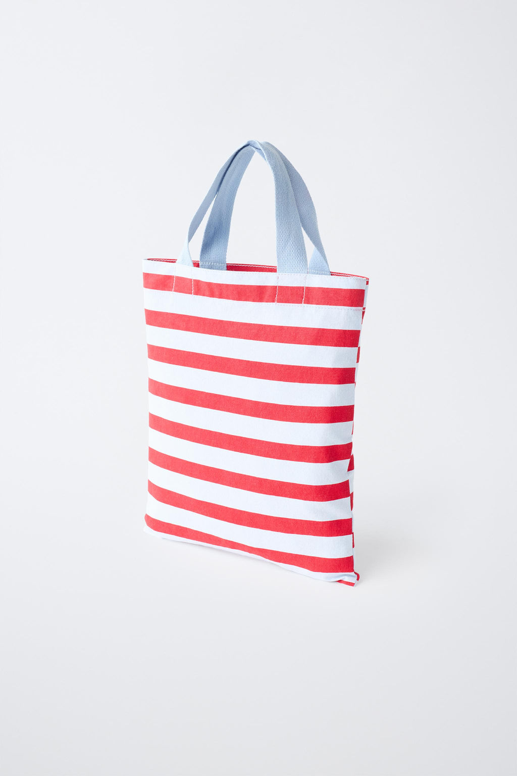 BOLSA ESTAMPADO RAYAS / Azul - Zara фото 4