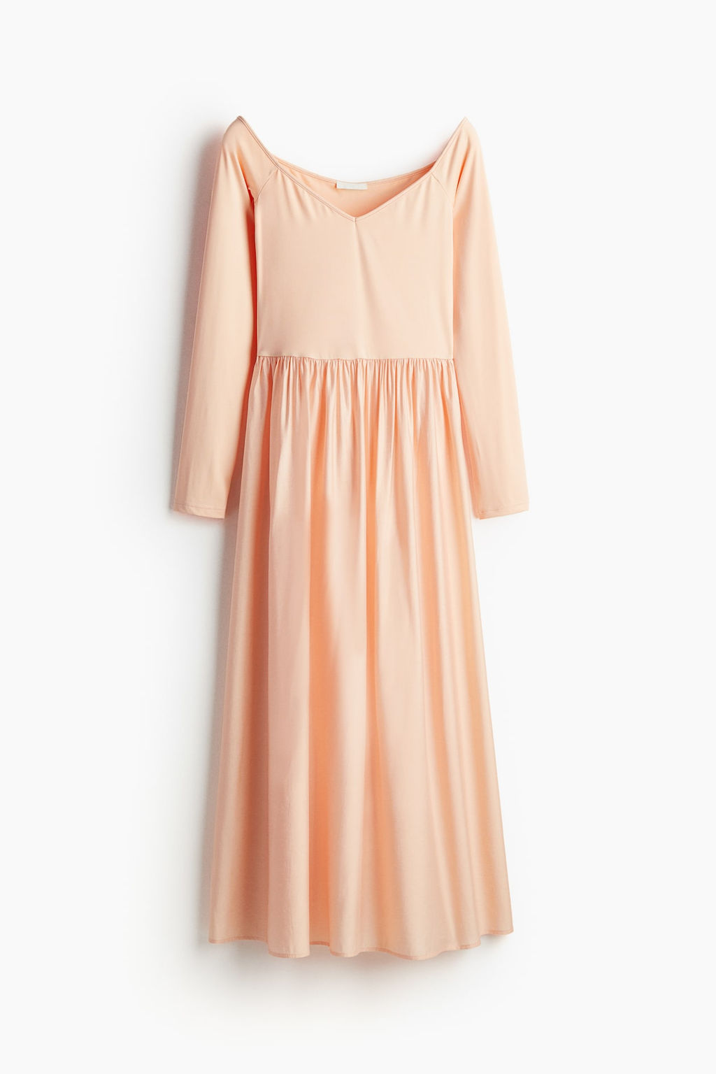Vestido off-the-shoulder - H&m фото 6