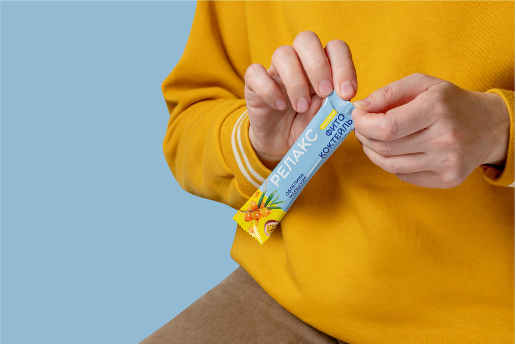 Фитококтейль "Релакс с псиллиумом", 5 стиков по 10 г Алфит 8464