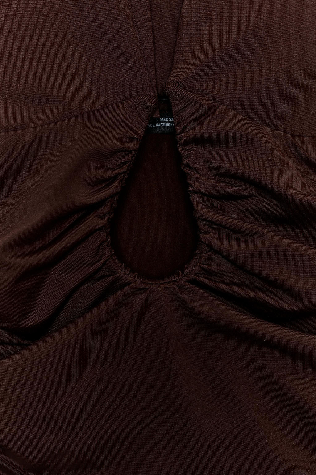 BODY POLIAMIDA DRAPEADO / Marr?n - Zara фото 8