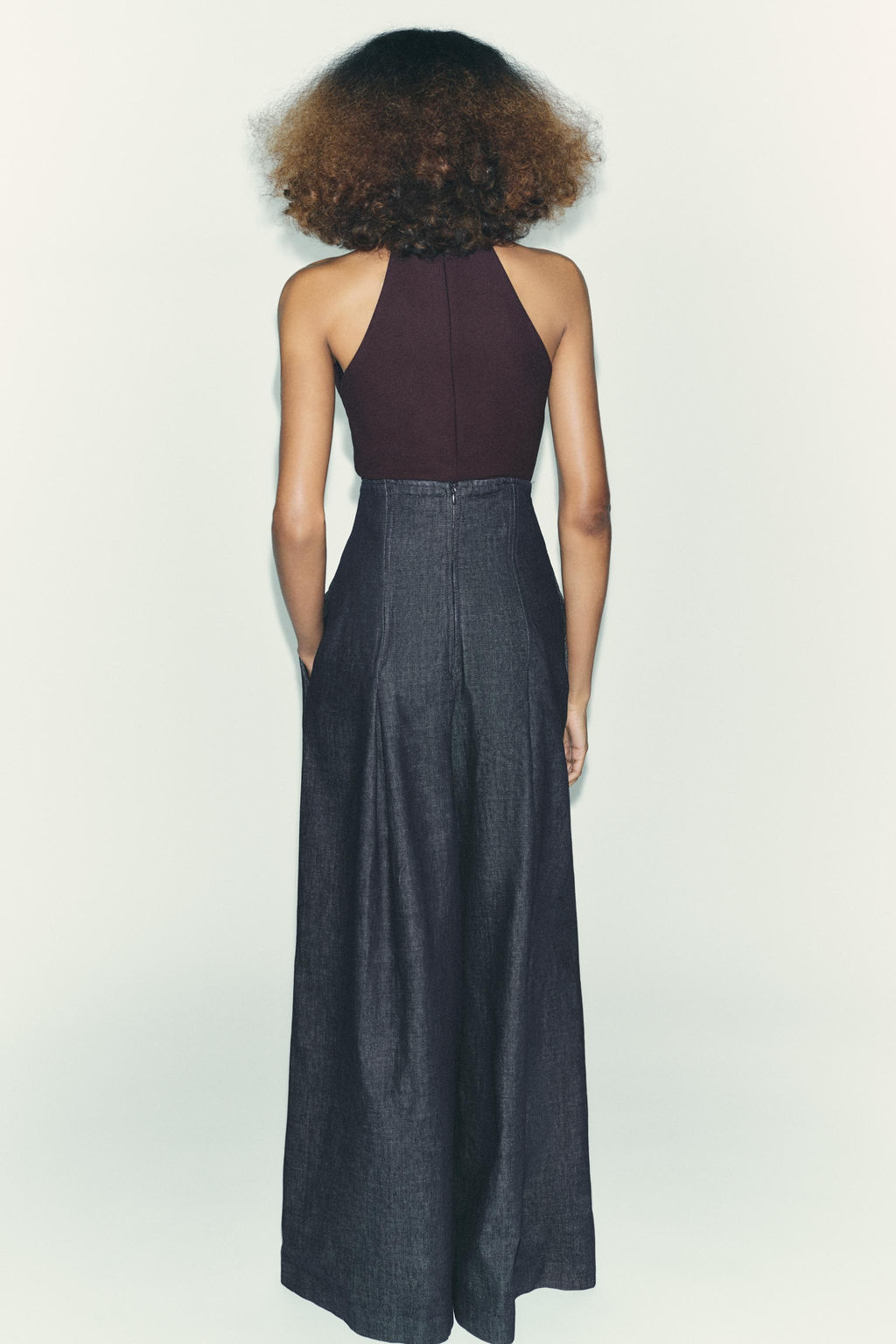 HALTER CREPE TOP - Zara фото 3