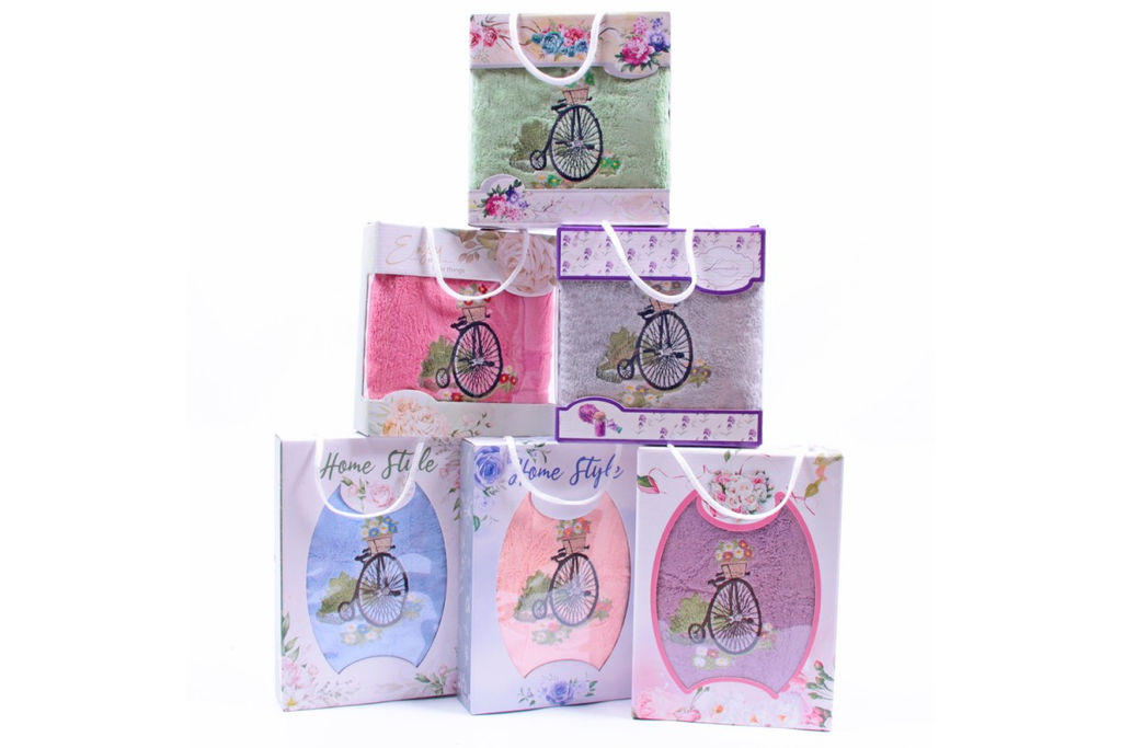 Набор полотенце микрофибра Прогулка RSC в коробке Л