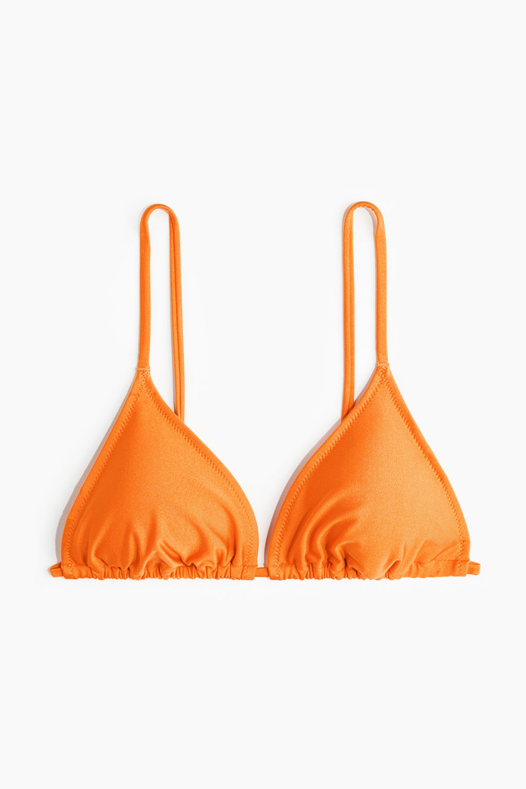 Top de bikini triangular con relleno - H&m фото 5